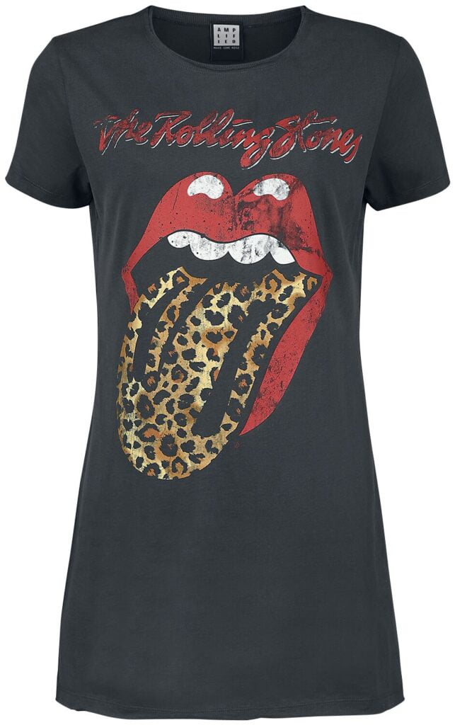 Amplified Collection - Leopard Tongue - Robe courte - anthracite par The Rolling Stones