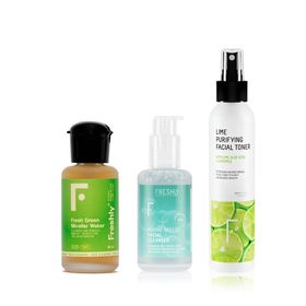 Cleanser Trio For Oily Skin