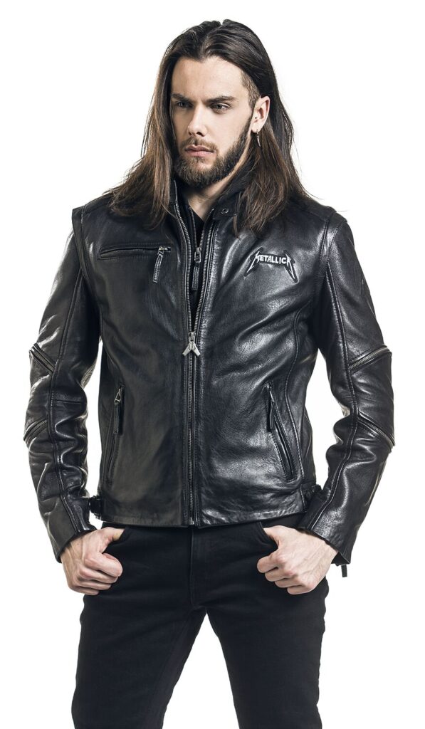 Master Of Puppets - Veste en cuir - noir par Metallica