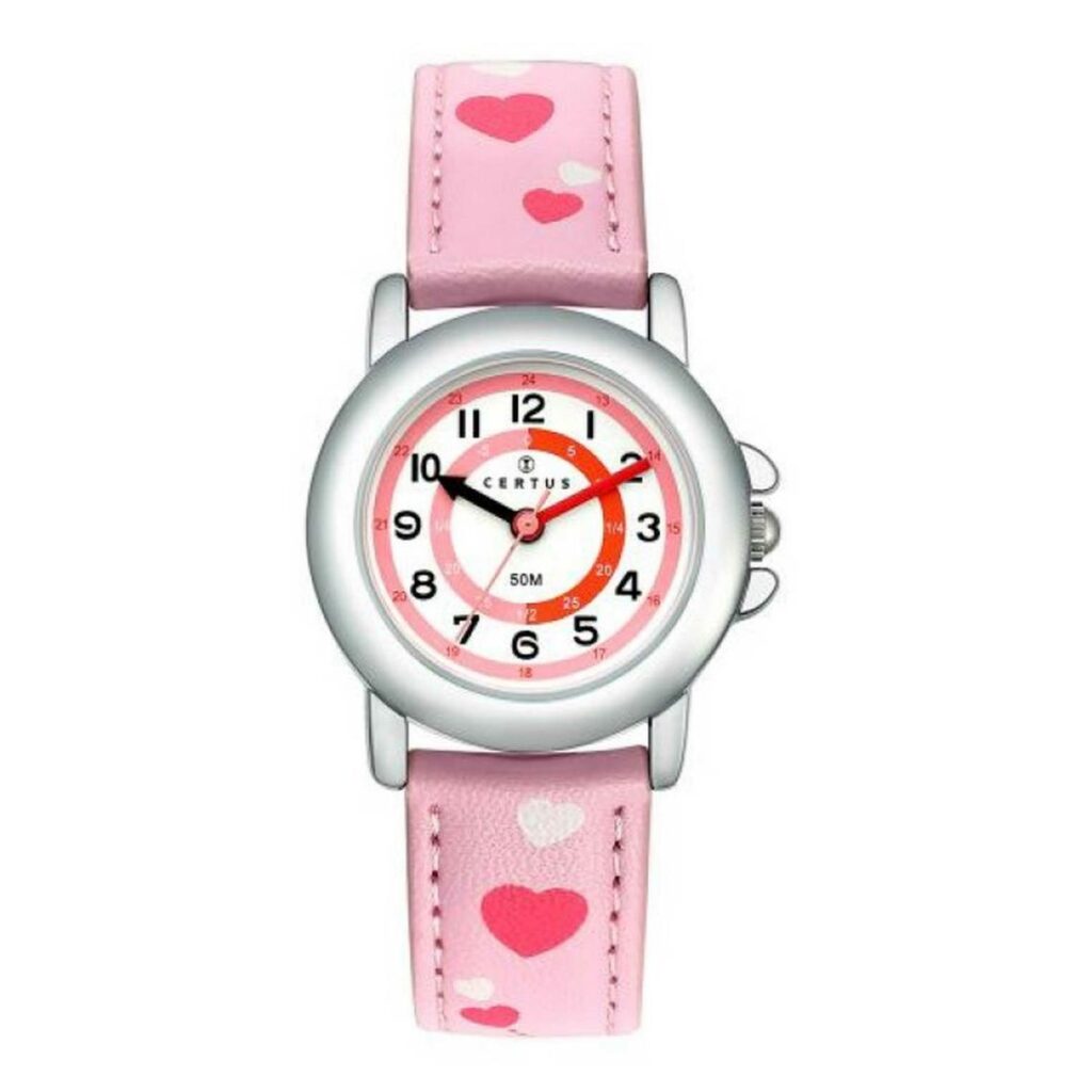 Montre Junior Certus 647642 - Bracelet en Silicone Rose