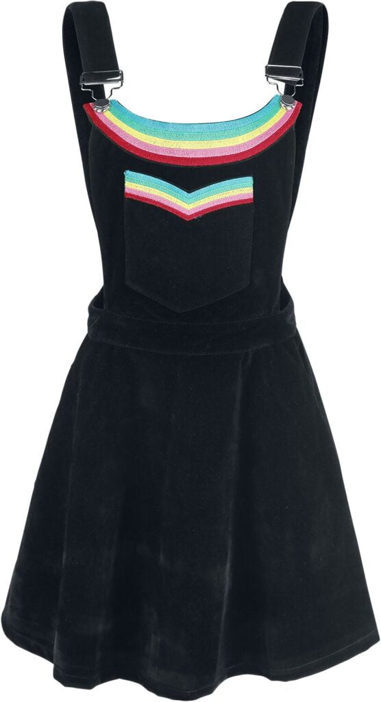 Robe Double Rainbow - Robe courte - noir par Jawbreaker