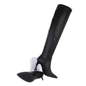 BOTTES GENOUILLÈRES NOIRES TALON FIN