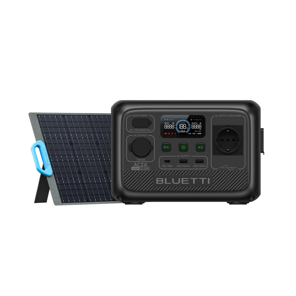 BLUETTI AC2A Station électrique portable - 300 W - 2048 Wh