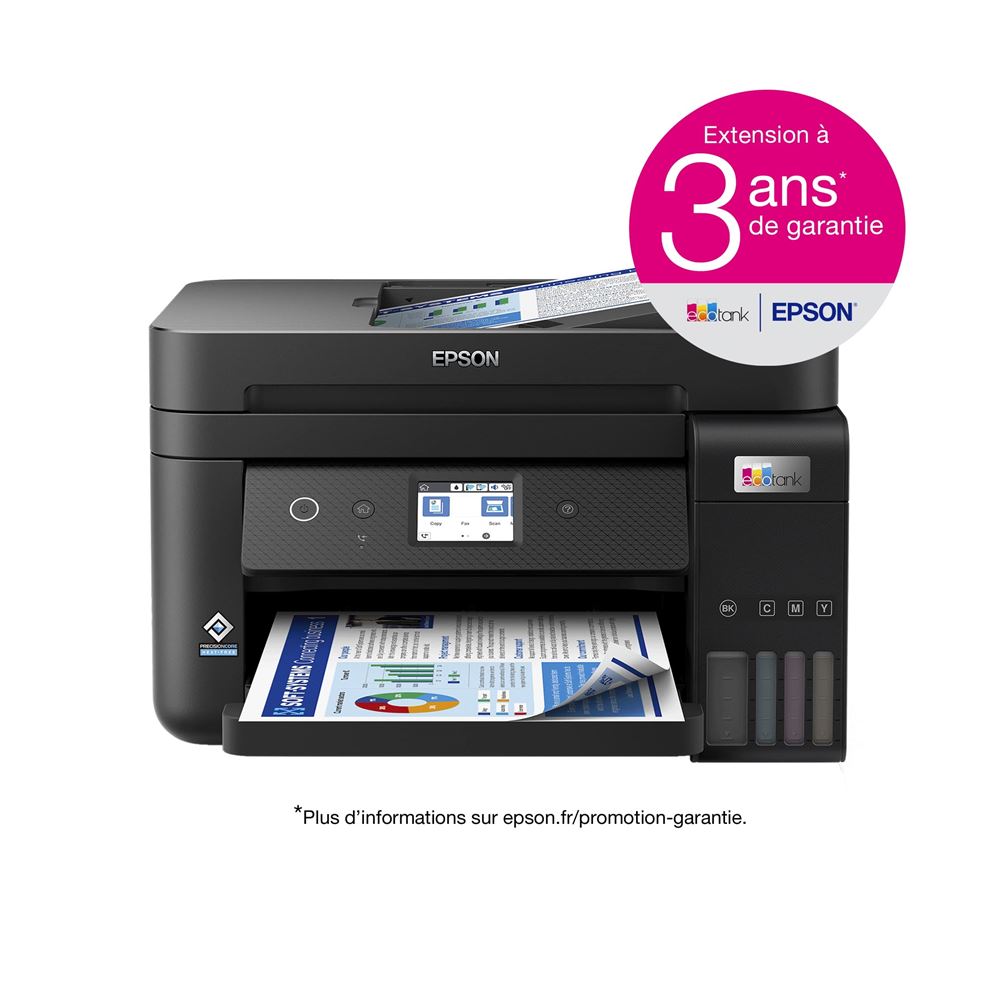 Imprimante multifonction Epson Ecotank ET-4850 Noir