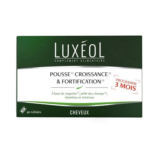 Luxéol Pousse Croissance Fortification 90 Gélules