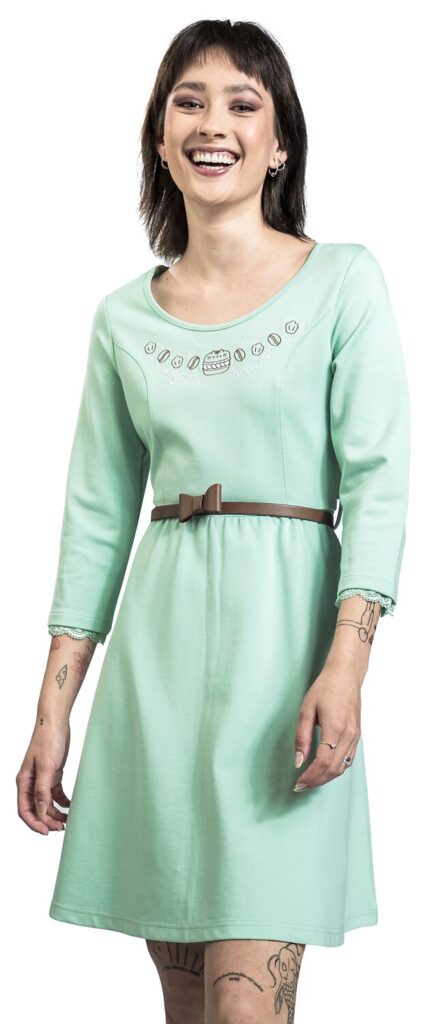 Mucaron - Robe Courte - Menthe par Pushin