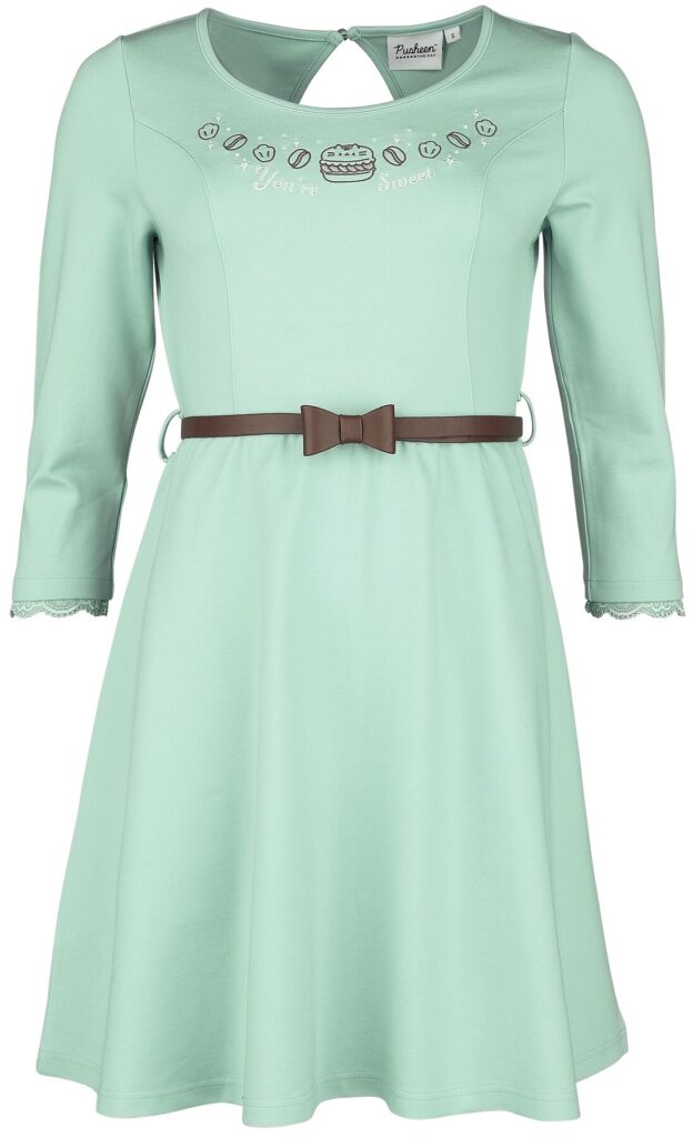 Mucaron - Robe Courte - Menthe par Pushin